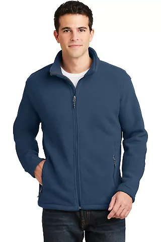 Port Authority Value Fleece Jacket F217 Insignia Blue front view