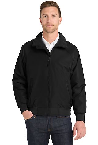 Port Authority Challenger153 Jacket J754 in Tr.black/tr.bk front view