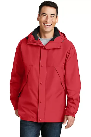 Port Authority 3 in 1 Jacket J777 Red/Black front view