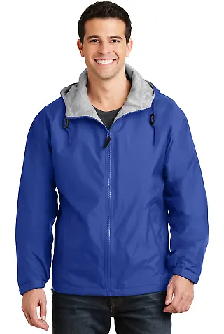 Port Authority Team Jacket JP56 Royal/LtOxford front view