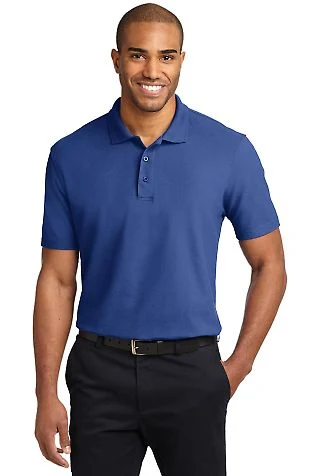 Port Authority Stain Resistant Polo K510 in Royal front view