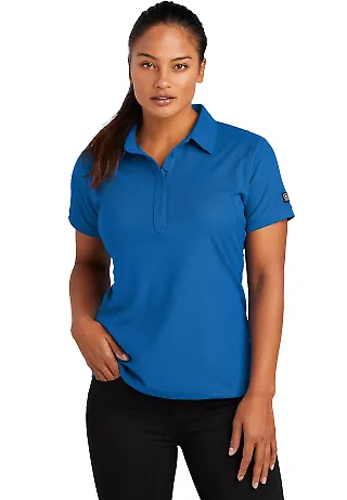 LOG101 OGIO Jewel Polo  in Electric blue front view