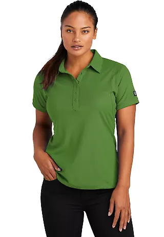 LOG101 OGIO Jewel Polo  in Gridiron green front view