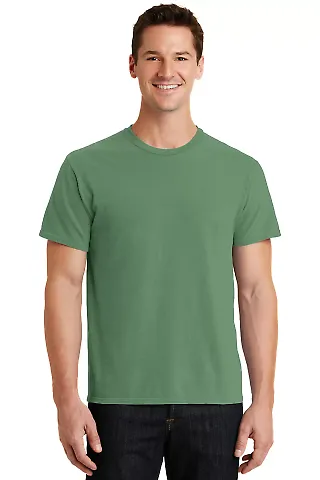 Port & Company Essential Pigment Dyed Tee PC099 in Safari front view
