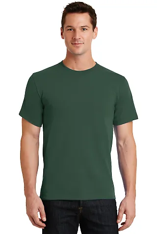 Port & Company Essential T Shirt PC61 Forest Green front view