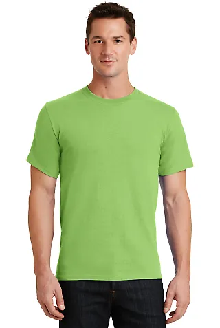 Port & Company Essential T Shirt PC61 Lime front view