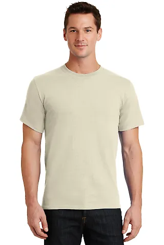 Port & Company Essential T Shirt PC61 Natural front view