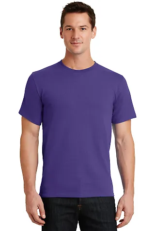 Port & Company Essential T Shirt PC61 Purple front view