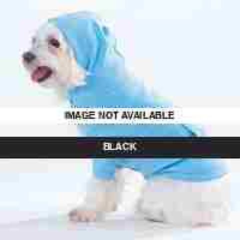 Doggie Skins™ 3933 Doggie Hoodie with Pouch Pock Black front view