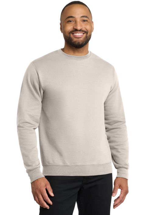 Port & Company Classic Crewneck Sweatshirt PC78 in Natural