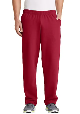 Port  Company Classic Sweatpant PC78P Red front view