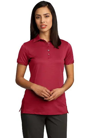 Red House Ladies Ottoman Performance Polo RH52 Venetian Red front view