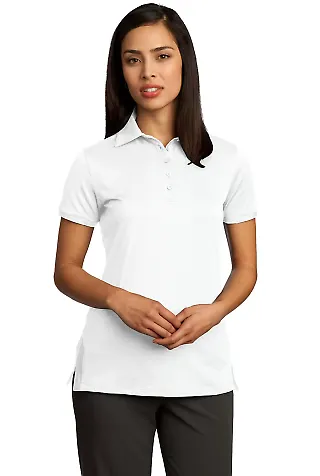 Red House Ladies Ottoman Performance Polo RH52 White front view