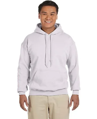 Gildan 18500 Heavyweight Blend Hooded Sweatshirt in Ash front view
