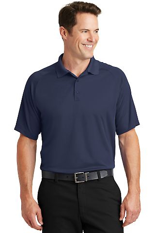 Sport Tek Dry Zone153 Raglan Polo T475 in True navy front view