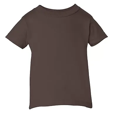 3401 Rabbit Skins® Infant T-shirt BROWN front view