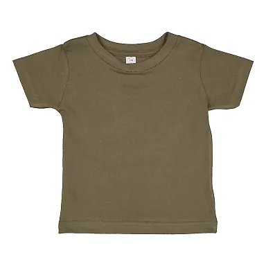 3401 Rabbit Skins® Infant T-shirt MILITARY GREEN front view