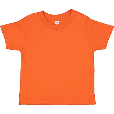 3301J Rabbit Skins® Juvy/Toddler T-shirt Orange front view
