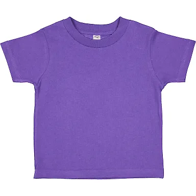 3301J Rabbit Skins® Juvy/Toddler T-shirt Purple front view