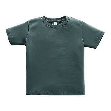 3301J Rabbit Skins® Juvy/Toddler T-shirt Charcoal front view