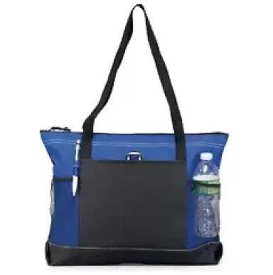 1100 Gemline Select Zippered Tote ROYAL BLUE front view