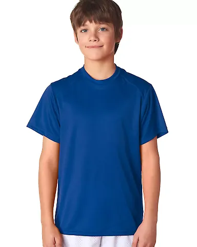2120 Badger Youth B-Core Performance Tee in Royal front view