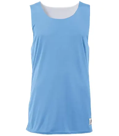 2129 Badger Youth Reverse Tank Columbia Blue/ White front view
