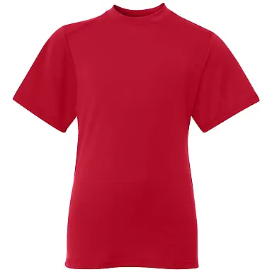 2820 Badger Youth B-Tech Tee Red front view