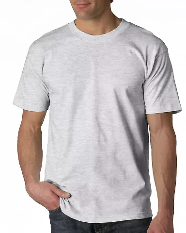 2905 Bayside Adult Union Made Cotton Tee Ash front view