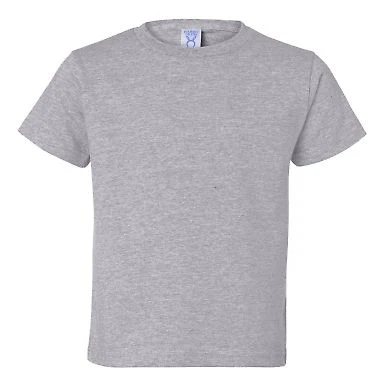 3301T Rabbit Skins Toddler Cotton T-Shirt in Heather front view