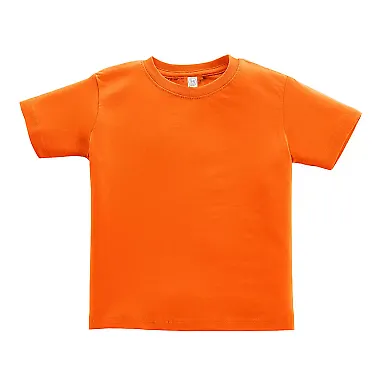 3301T Rabbit Skins Toddler Cotton T-Shirt MANDARIN front view