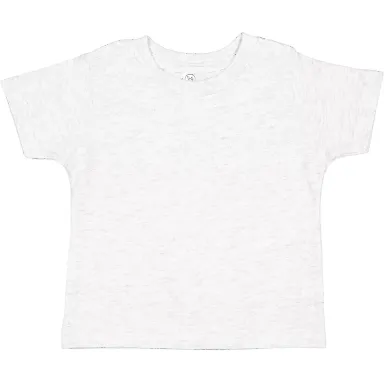 3301T Rabbit Skins Toddler Cotton T-Shirt ASH front view
