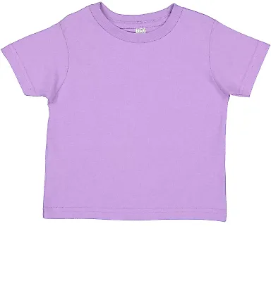 3301T Rabbit Skins Toddler Cotton T-Shirt LAVENDER front view