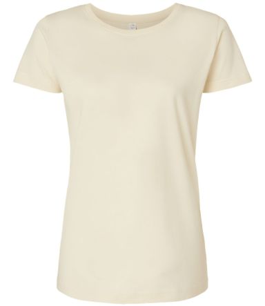 3516 LA T Ladies Longer Length T-Shirt in Natural front view