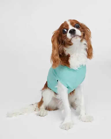3902 Doggie Skins Baby Rib Tank in Chill front view