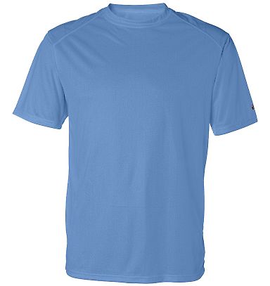 4120 Badger Adult B-Core Short-Sleeve Performance  in Columbia blue front view