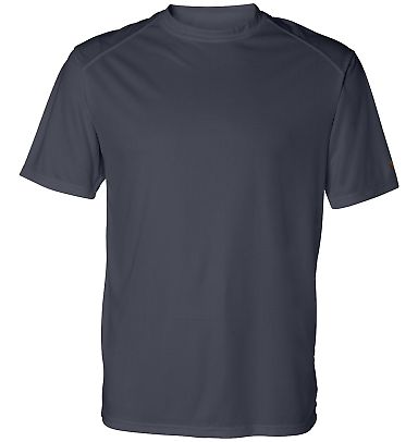 4120 Badger Adult B-Core Short-Sleeve Performance  in Navy front view