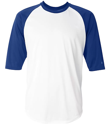 4133 Badger Adult Performance 3/4 Sleeve Raglan-Sleeve Baseball ...