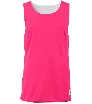 4169 Badger Polyester Reversible Ladies Performanc Hot Pink front view