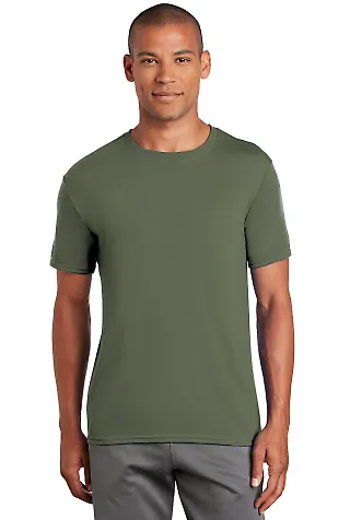Gildan 42000 G420 Adult Core Performance T-Shirt  in Military green front view