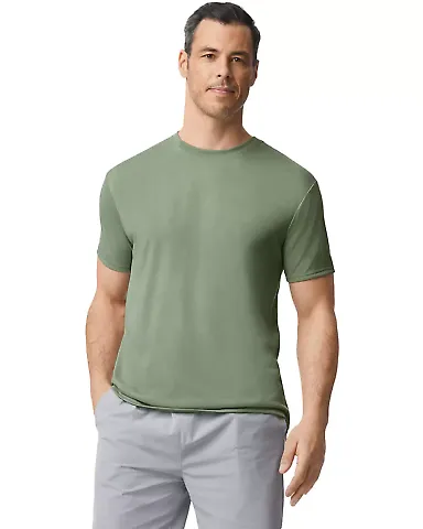 Gildan 42000 G420 Adult Core Performance T-Shirt  in Sage front view