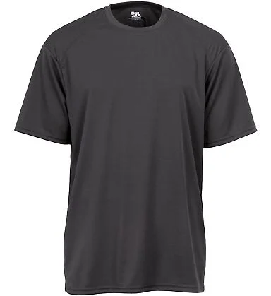 4820 Badger Adult B-Tech Tee in Graphite front view
