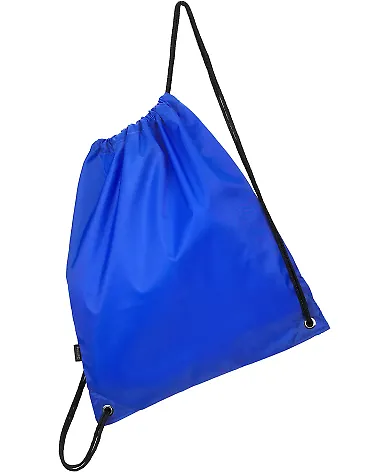 4921 Gemline Polyester Cinchpack ROYAL BLUE front view