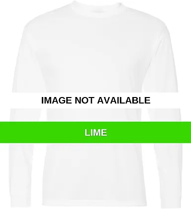 5104 C2 Sport Adult Performance Long-Sleeve Tee Lime front view