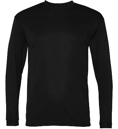 5104 C2 Sport Adult Performance Long-Sleeve Tee Black front view
