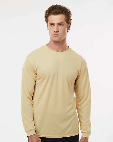 5104 C2 Sport Adult Performance Long-Sleeve Tee Vegas Gold front view