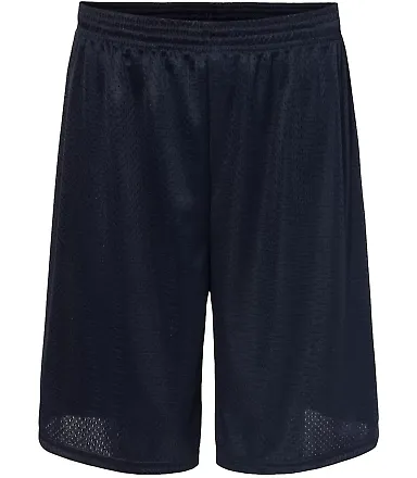5109 C2 Sport Adult Mesh/Tricot 9" Shorts Navy front view
