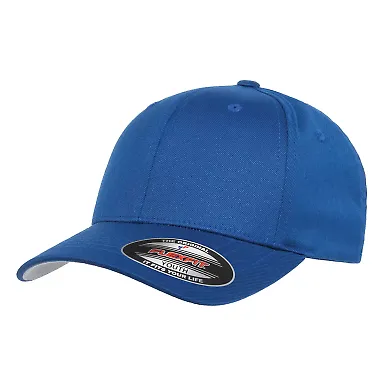 6277Y Flexfit Youth Wooly 6-Panel Cap in Royal front view