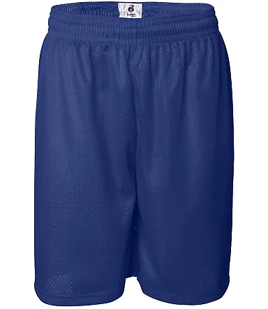7209 Badger Adult Mesh/Tricot 9-Inch Shorts Royal front view
