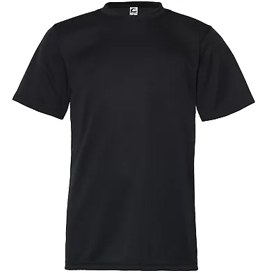 C5200 C2 Sport Youth Performance Tee Black front view